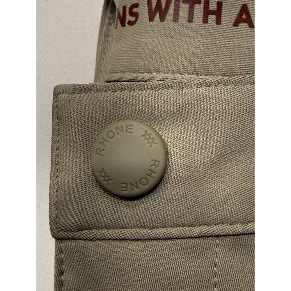 Rhone Commuter Pant Skinny Khaki 100541-212-36 Mens 36 NWT